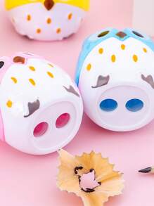 1入組貓頭鷹設計隨機卷筆刀 - 彩色 - 查看 5