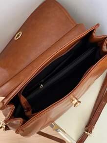 Túi đeo chéo Nữ - màu nâu - Xem 6