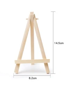 1 Máy Tính Ngẫu Nhiên Mới Mèo Thước Thẳng Bằng Gỗ Dễ Thương Thước Kawaii Dụng Cụ Văn Phòng Phẩm Hoạt Hình Vẽ Tặng Đồ Dùng Học Tập Văn Phòng - Màu Khaki - Xem 2