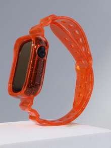 Luminous Electronic Watch - Orange - View 2