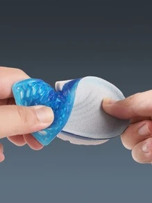 1 par Plantillas de aumento de altura - Azul - Ver 3