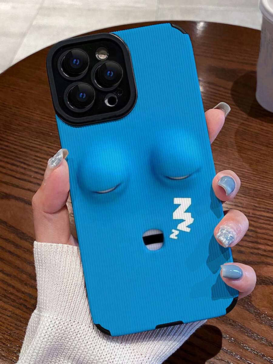 卡通圖案手機殼 - 彩色 - 查看 1