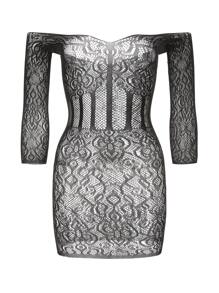 Áo che Nữ cắt màu trơn - màu đen - Xem 2