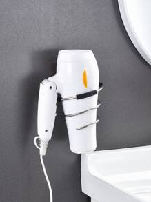 1入組免打孔掛壁式電吹風架