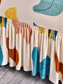 1 tấm vải bọc ghế sofa có hoa văn trừu tượng viền ren co giãn - Nhiều màu - Xem 8