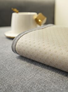 1pc Geometric Jacquard Sofa Towel - Multicolor - View 7