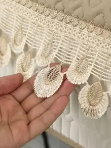 1入組羽毛刺繡絎縫沙發套沙髮沙發套靠背和扶手不包括在內 - 彩色 - 查看 4