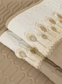 1入組羽毛刺繡絎縫沙發套沙髮沙發套靠背和扶手不包括在內 - 彩色 - 查看 6