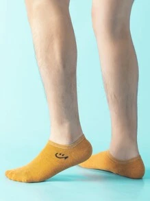 Hombres 10 pares Calcetines invisibles expresión - Multicolor - Ver 2