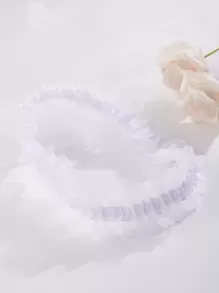 Ruffle Trim Bridal Garter Belt Valentine's Day Valentines