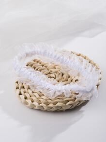 Ruffle Trim Bridal Garter Belt Valentine's Day Valentines