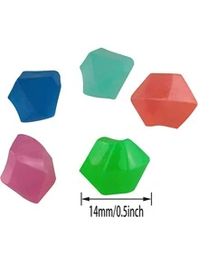 200pcs Glow In The Dark Garden Rock - Multicolor - View 3