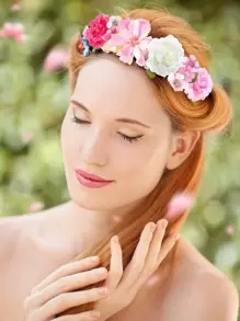 50PCS Colorful Mini Artificial Flower Head DIY Handmade Wedding Flower Arrangement, Graduation Season Hat Decoration Artificial Flowers, Valentine Day, Gift Gifts Birthday