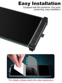 3 tấm phim bảo vệ quyền riêng tư màn hình Tương thích với Samsung - màu đen - Xem 4