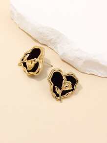 Bông Tai Hoa & Trái Tim - Nhiều màu - Xem 2