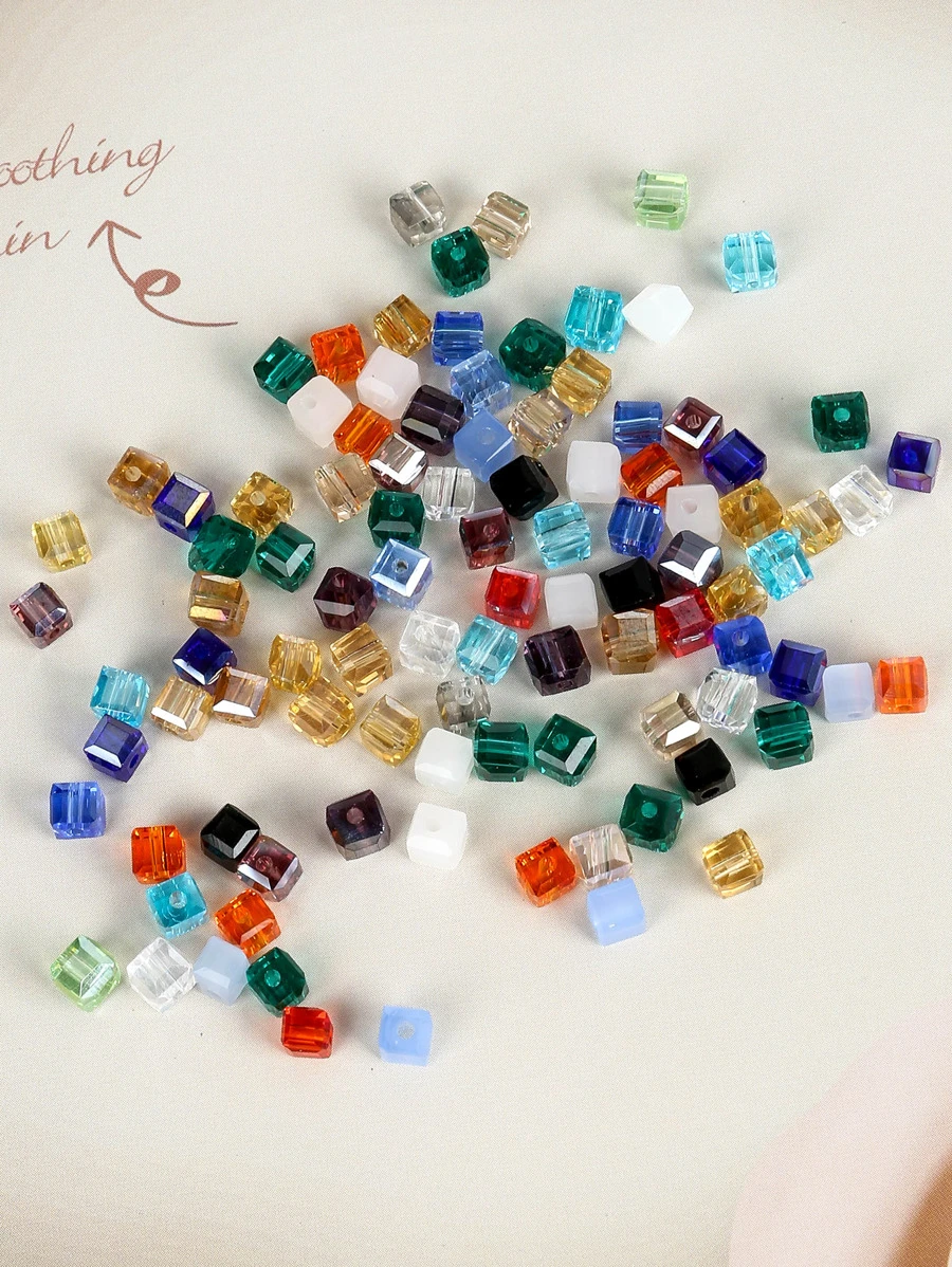 100入組4mm釘珠DIY首飾配件 - 彩色 - 查看 1