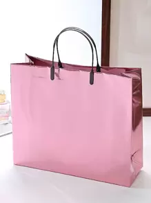 1入組鐳射禮品袋 - 粉色 - 查看 1