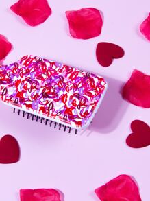 1入組嘴唇圖案氣墊梳