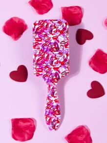 1入組嘴唇圖案氣墊梳