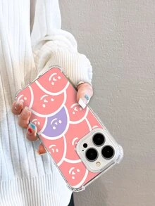 Funda para móvil cara de dibujos animados - Multicolor - Ver 4