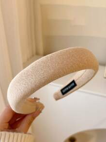 2pcs Plaid Pattern Wide Headband - Multicolor - View 3