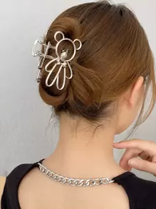 卡通熊設計髮爪