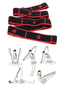 1入組瑜伽鍛煉阻力帶 - 彩色 - 查看 5