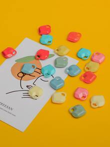 20pcs Heart DIY Pendant - Multicolor - View 2