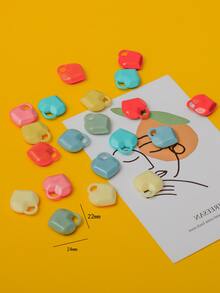 20pcs Heart DIY Pendant - Multicolor - View 3