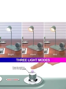 1 pieza Cargador inalámbrico 3 en 1 15W