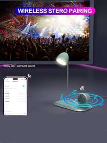 1 pieza Cargador inalámbrico 3 en 1 15W