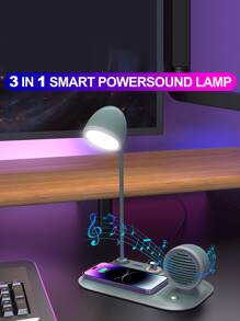 1 pieza Cargador inalámbrico 3 en 1 15W