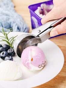 1入組不銹鋼奶油勺兩用冰淇淋球勺