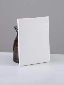 1入組素色方形繪畫板 - 白色 - 查看 1