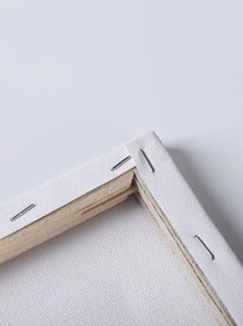 1入組素色方形繪畫板 - 白色 - 查看 3