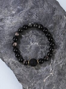 Minimalist Beaded Bracelet - Multicolor - View 4