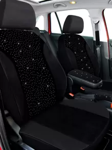 9pcs Glitter Car Seat Cover - Multicolor - View 2