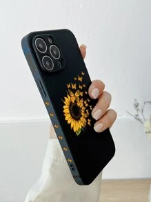 Sunflower Pattern Phone Case Compatible With IPhone 11,IPhone 13,Huawei P30 Pro