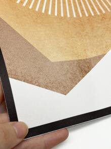 3入組幾何和人像圖案牆貼 - 彩色 - 查看 7