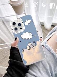 Cloud Pattern Phone Case - Multicolor - View 1
