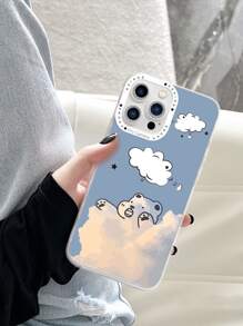 Cloud Pattern Phone Case - Multicolor - View 3
