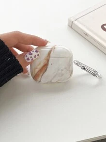 Marble Pattern Case Compatible With AirPods For AirPods1/2 AirPods Pro - Multicolor - View 6