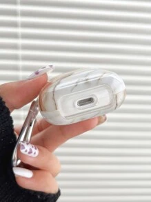 Marble Pattern Case Compatible With AirPods For AirPods1/2 AirPods Pro - Multicolor - View 7