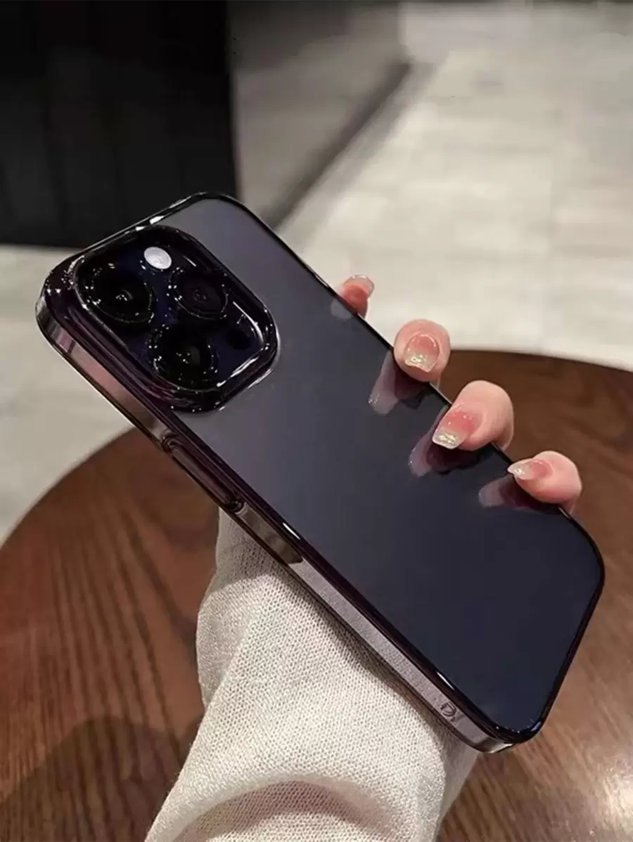 平面手機殼,與iphone 15/15pro/15plus/15promax相容 - 無色 - 查看 1