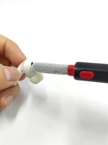 Multifunctional Phone Speaker Cleaning Brush - Black - View 2