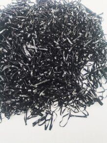 500pcs Solid Disposable Hair Tie - Black - View 3