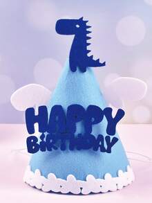 1入組生日派對隨機色帽 - 彩色 - 查看 5