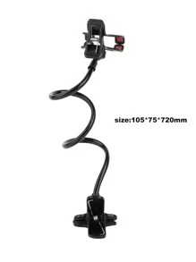 Soporte para teléfono de cuello de cisne minimalista - Negro - Ver 3