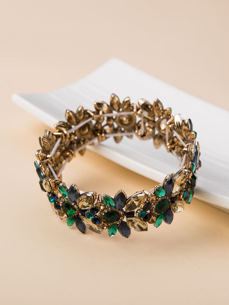 Rhinestone Decor Bracelet