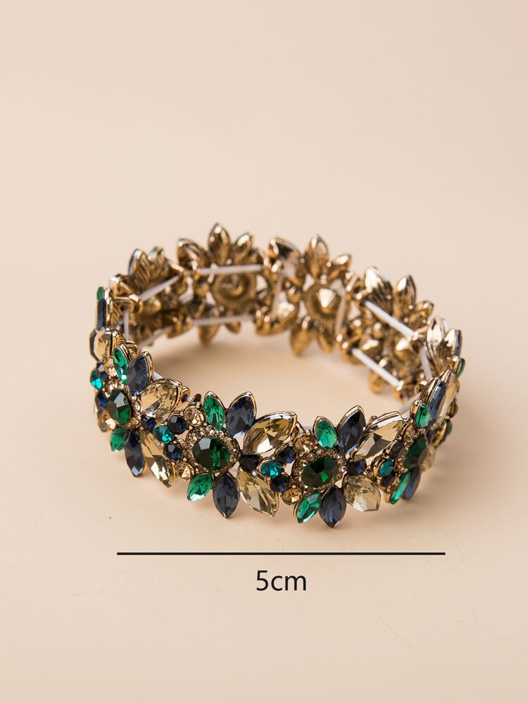 Rhinestone Decor Bracelet